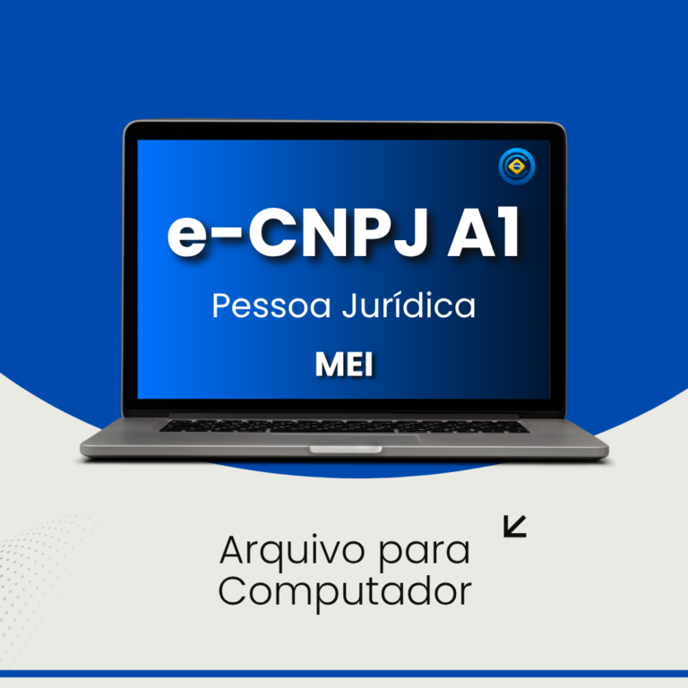 e-CNPJ A1 MEI (1 Ano de Validade)