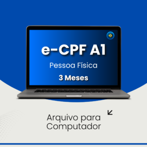 e-CPF A1 (3 meses de Validade)